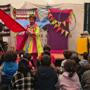 Provincia llevó actividades recreativas a niños y niñas en los nodos de COPRETI
