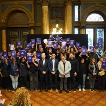 El Municipio adjudicó los servicios de mantenimiento del espacio público a cooperativas